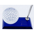 Golf Desk Award With Pen - 6"x3"x3-1/2"
